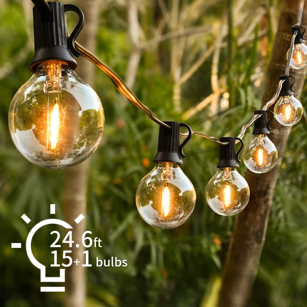 Klimatyczne Girlandy Świetlne LED 30M do Dekoracji Ogrodu 🌟